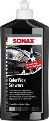 SONAX ColorWax schwarz