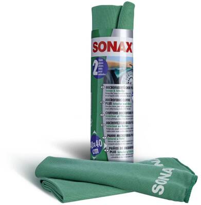 SONAX MicrofaserTücher PLUS Innen+Scheibe