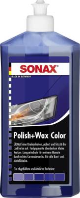 SONAX Polish+Wax Color blau