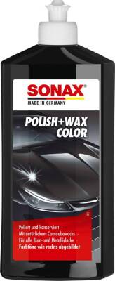 SONAX Polish+Wax Color schwarz