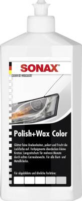 SONAX Polish+Wax Color weiß