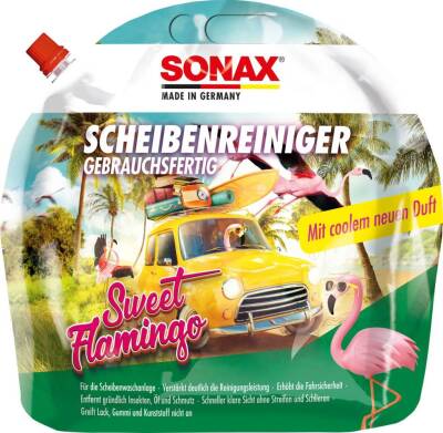 SONAX ScheibenReiniger gebrauchsfertig Sweet Flamingo