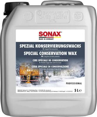 SONAX SpezialKonservierungsWachs | 5 l Kunststoff-Kanister