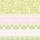 Mank Servietten 40 x 40 cm 1/4-Falz aus Linclass - Hermine (pink-lime) | 6 x 50 Stk.