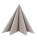 Mank Servietten 40 x 40 cm 1/4-Falz aus Linclass - Linclass: Basic Beige Grey | 6 x 50 Stk.