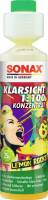 SONAX KlarSicht 1:100 Konzentrat Lemon Rocks | 250 ml...