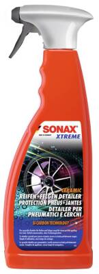 SONAX XTREME Ceramic Reifen+FelgenDetailer | 750 ml Kunststoff-Flasche / Sprayer