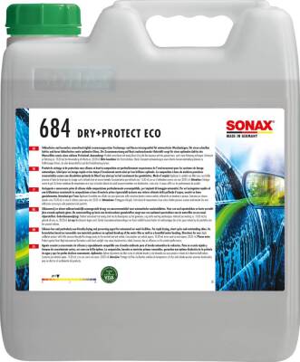 SONAX Dry+Protect ECO | 10 l Kunststoff-Kanister