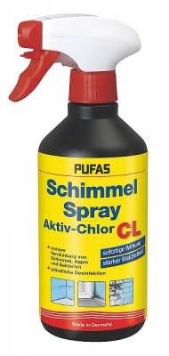 PUFAS Schimmelspray CL mit Aktivchlor  | 1000 ml