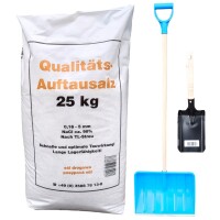 Winter-Bundle | Streusalz 25 Kilo + Schaufel +...