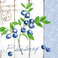 Mank Tissue-Servietten 40 x 40 cm 1/4 Falz - Blueberry |...