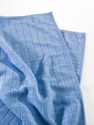 MEGA Clean Mikrofaser-Universaltuch/Bodentuch | 50 x 60 cm | blau | 1 Stück