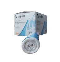 DEISS [49801] UNIVERSAL PLUS HDPE-Abfallbeutel 60 Liter mit Tragegriff transparent, 20 Stück pro Rolle, 20 Rollen pro Karton