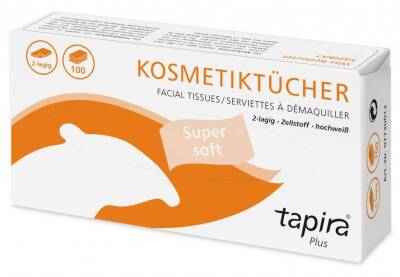 TAPIRA Plus Kosmetiktücher | 2-lagig