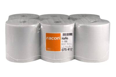 racon® easy Papierhandtuchrollen | 1 lagig | 6 x 190 m | 20 cm | Kern Ø 4 cm | Rolle Ø 19 cm