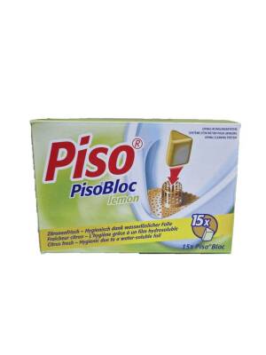 PisoBloc lemon Urinal-Duftsteine/Beckensteine | 15 Stück