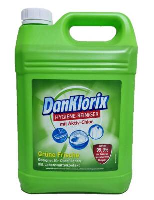 DanKlorix Hygienereiniger | Grüne Frische | 5 l