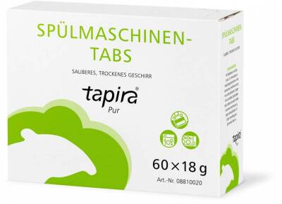 Tapira pur Spülmaschinen Tabs 60 Stück