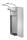 Temca TEMDEX® Desinfektionsmittel- & Seifen-Spender mit Edelstahlpumpe | 1000 ml | Aluminium | Armhebel kurz